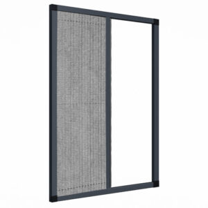 Sliding Window Flyscreen Anthracite Grey Frame Picture