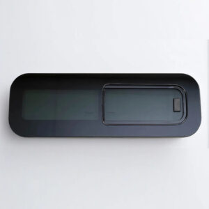 universal 800mm × 270mm sliding side van window glass – driver side (right)