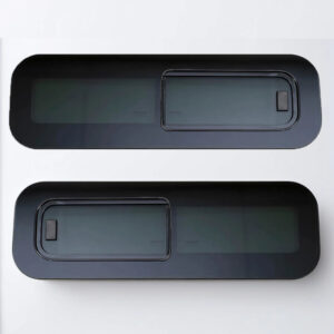 universal 800mm × 270mm sliding side van window glass – passenger side (left)
